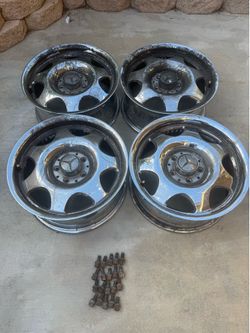 Mercedes Benz CLK 16 Inch Super Lightweight Set of 4 Wheels Rims with 20 Correct Lugbolts