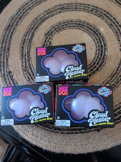 Nee Doh Cloud Pleaser Squish Toys – Set of 3