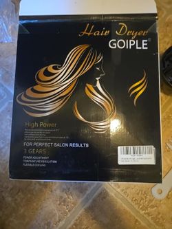 Goiple Hair Dryer w/accessories