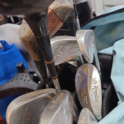 8 Sets Of Golf Clubs & More