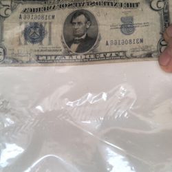 5 Dollar Silver Certificate 