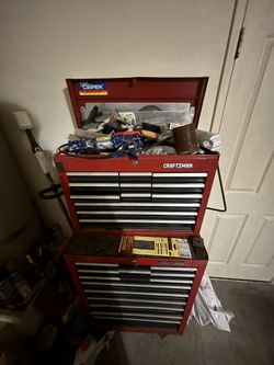 Craftsman Tool Box full with tools