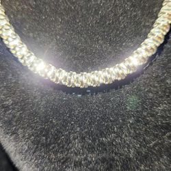 Extremely Shiny 5.5mm Sparkle Ice Rope Chain 