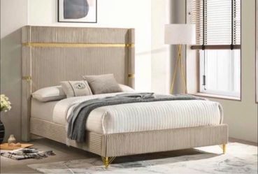 NEW QUEEN AND KING LUX BED WITHOUT MATTRESS AND FREE DELIVERY PAY ON ARRIVAL