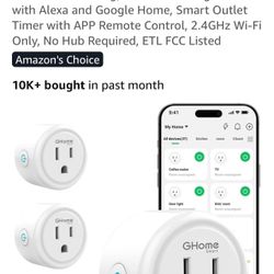 GHOME  Smart Outlet Timer 