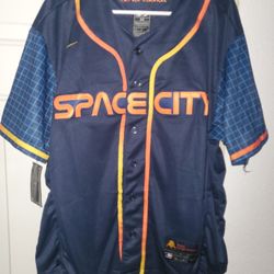 BRAND NEW HOUSTON ASTROS SPACE CITY BREGMAN #2 JERSEY SIZE LARGE 