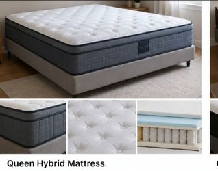 Queen sized Hybrid Mattress