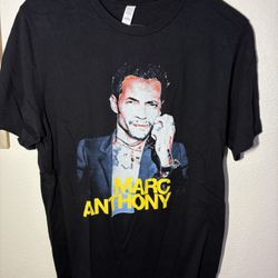Marc Anthony 2021 World Tour Concert Shirt Sz Large