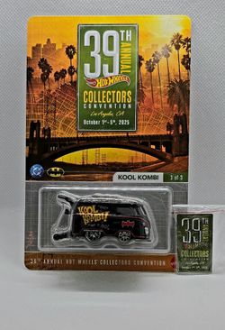 Hot Wheels Convention Kool Kombi with Pin