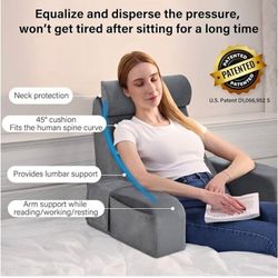 Reading Pillow for Sitting in Bed,