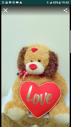 Brand new huge plush for Valentine's Day