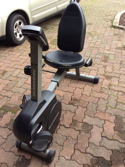 Schwinn 215p hot sale recumbent exercise bike