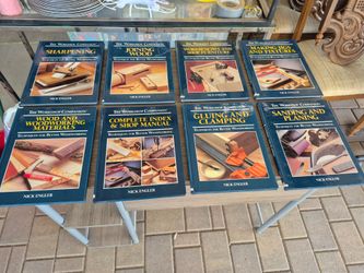 Set of 8 books //the workshop companion by nick engler,  in very good condition