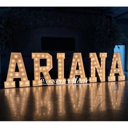 Marquee Letters And Numbers 