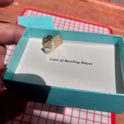 Tiffany And Co Silver And Gold Pin 