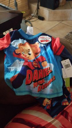 Daniel Tiger pjs, size 2, still has tags