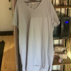 4xl Nightgown With Pockets