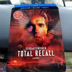 Total Recall 4k Blu-ray Dvd 30th Anniversary 