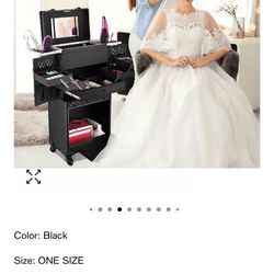 Boutique Makeup/ Hair Train Case 