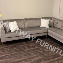 Grey Sectional Vogue Sectional 