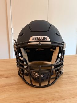 Riddell SpeedFlex Football Helmet Matte Black
