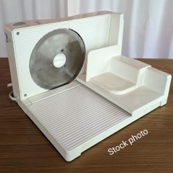 Vintage Krups Meat Slicer - Type 213A - Fold-up Household Food Slicer • Household Appliances, Kitchen Accessories, Small Appliances, Food Preparation