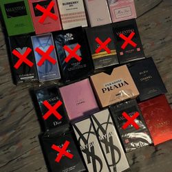 Colognes And Perfumes 