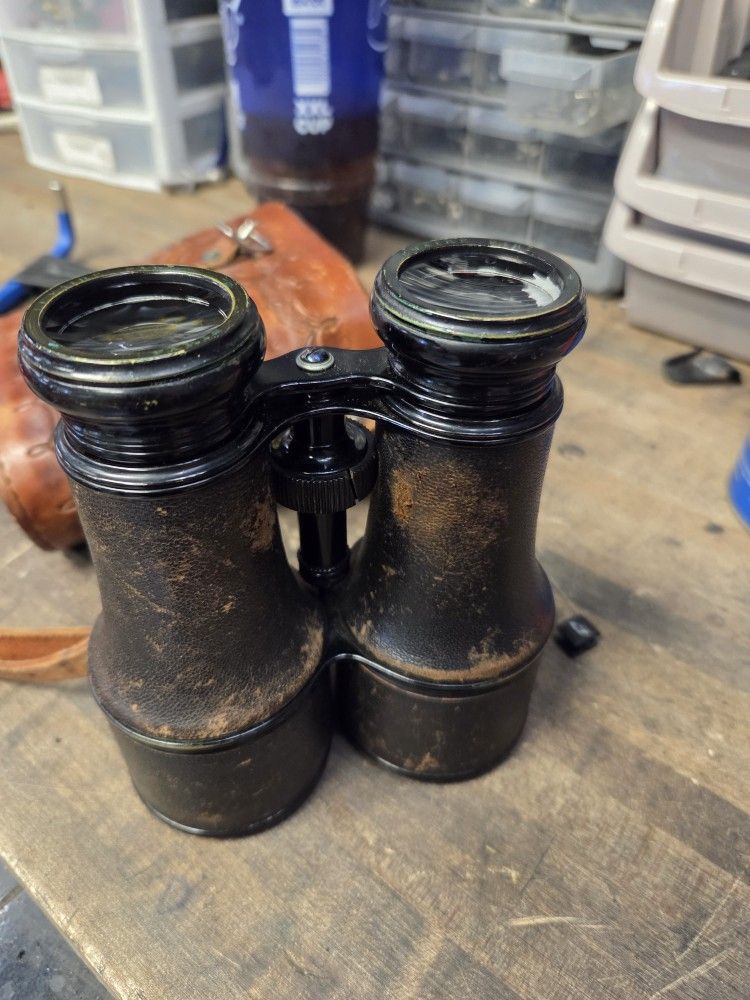 Lemaire Fbt Paris WW1 era Biniculars