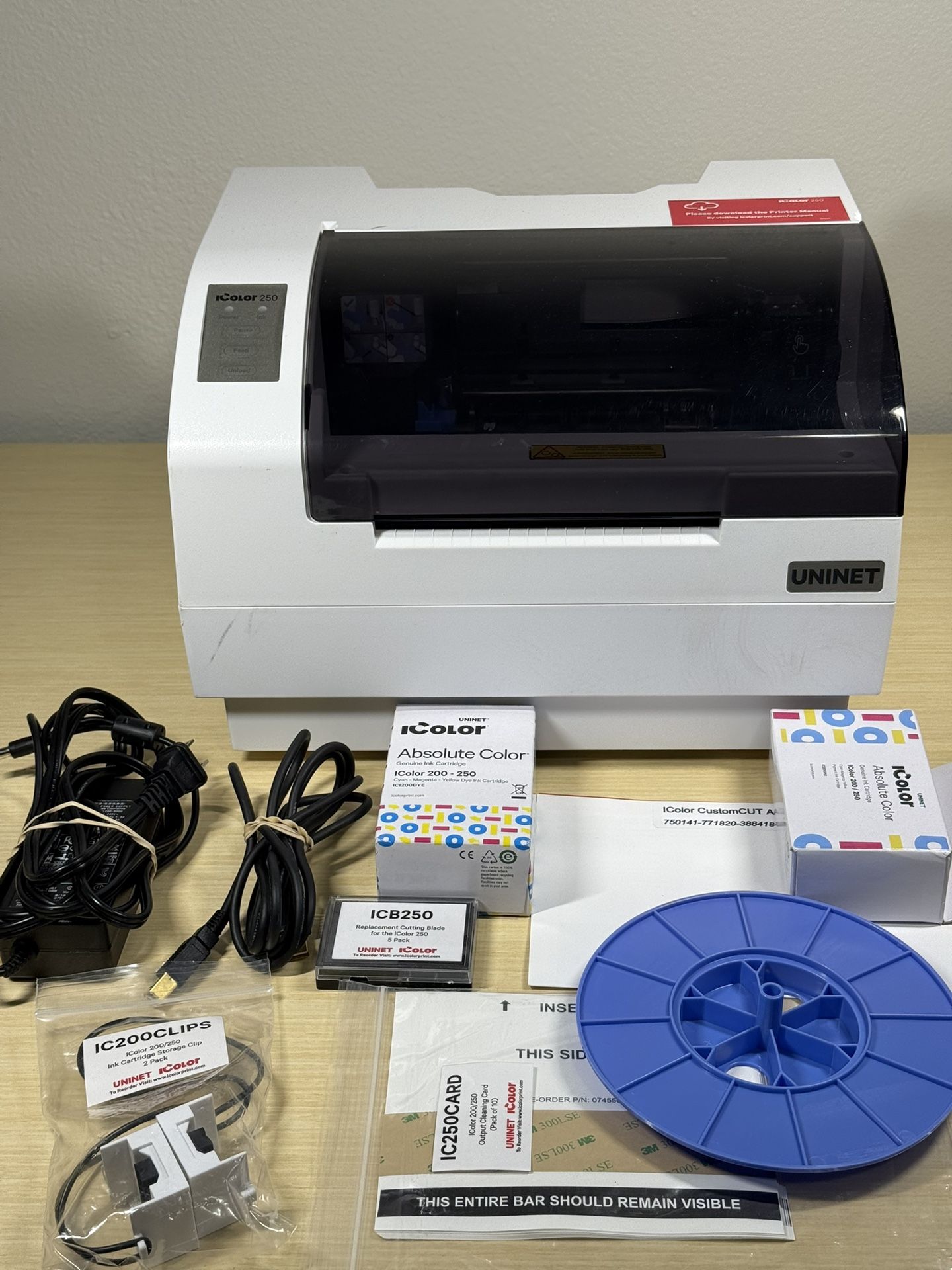UNINET icolor 250 label - sticker printer