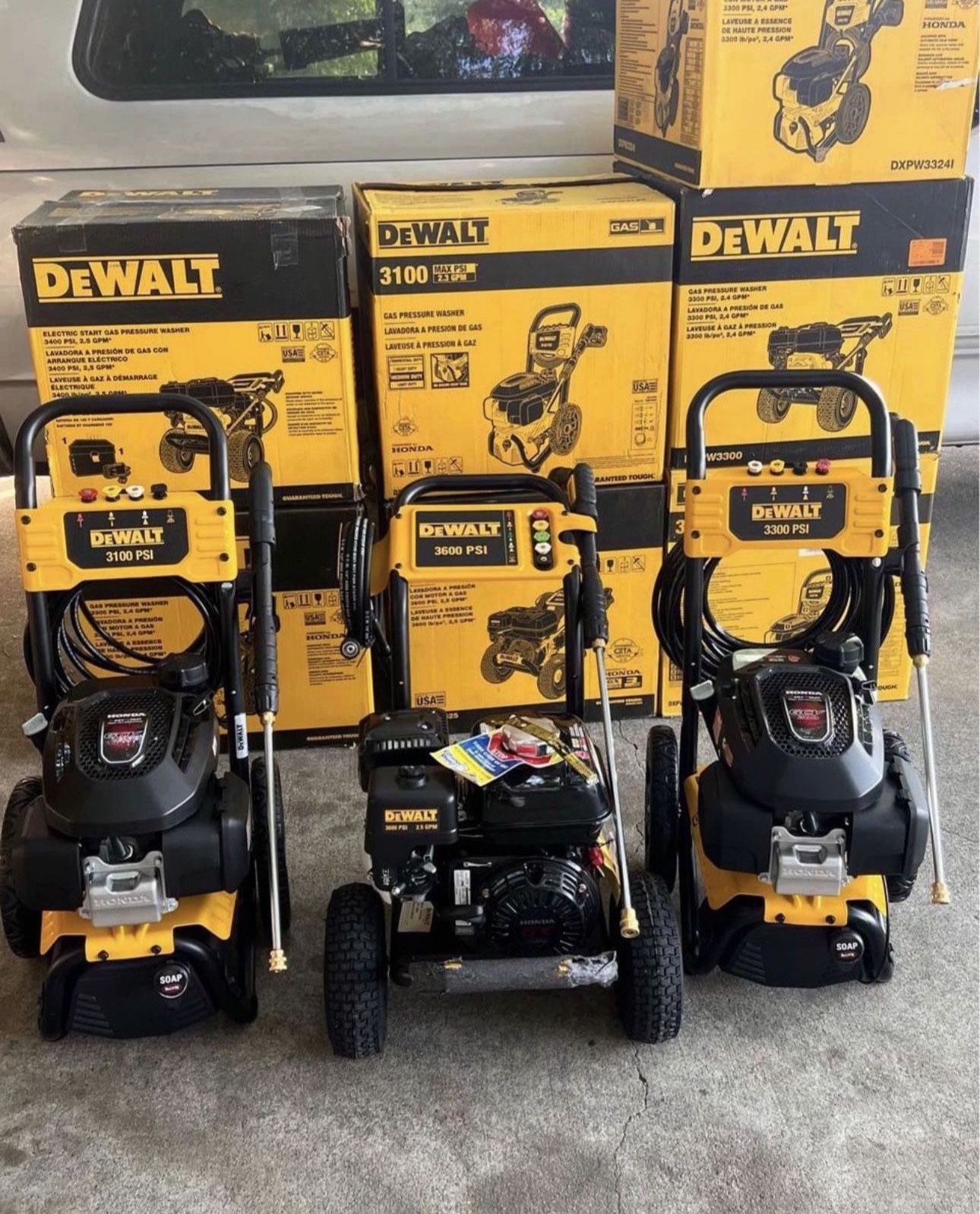 Dewalt Pressure Washers