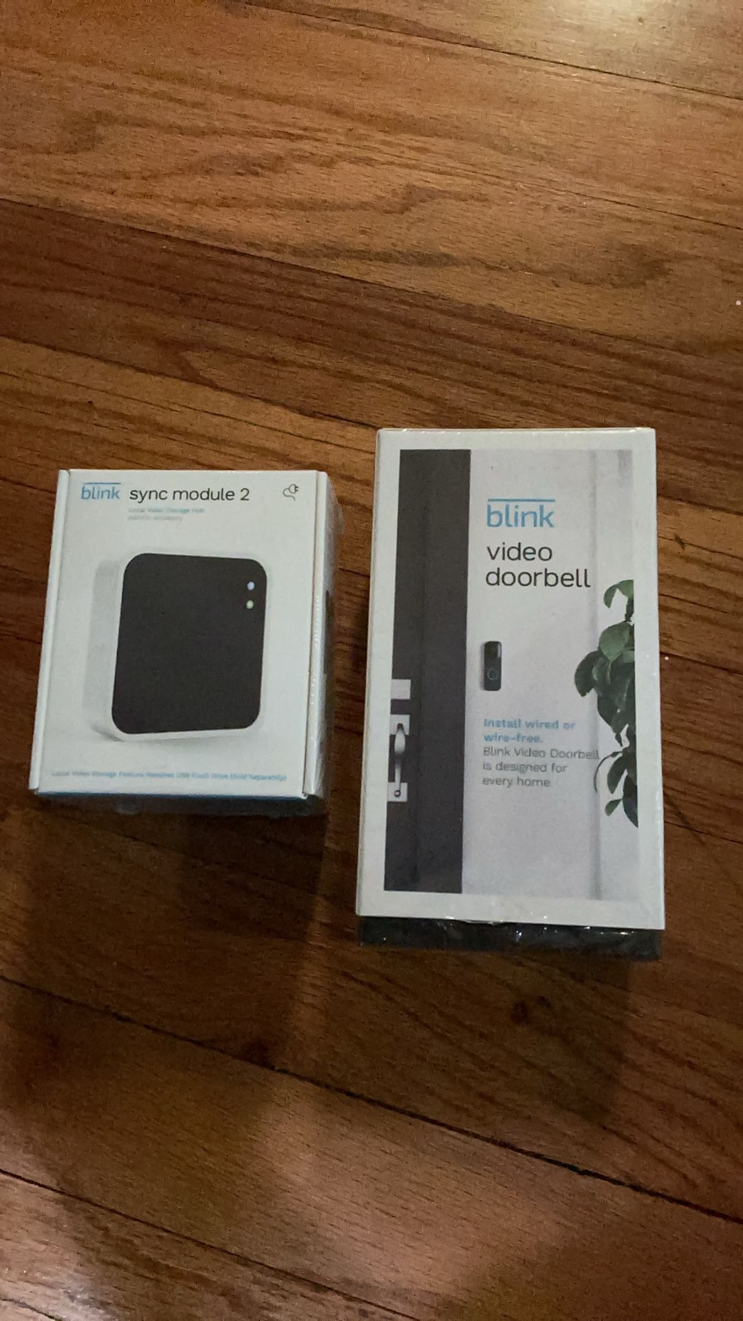 Blink Doorbell, And Sink Module Unopened