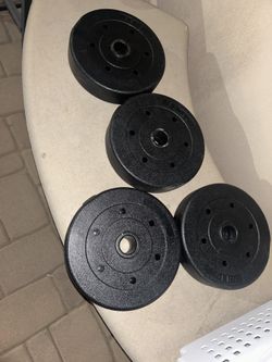 4 7.5 Weights 1 Inch Hole