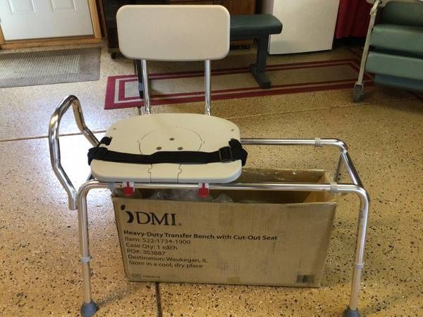 New DMI Bath Transfer Bench 