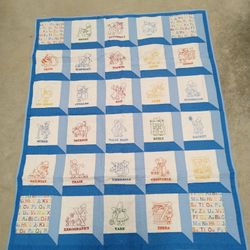 Alphabet Quilt 