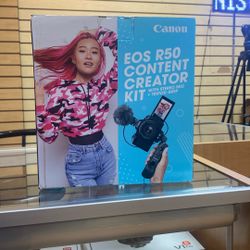 Canon R50 Content Creator Kit 