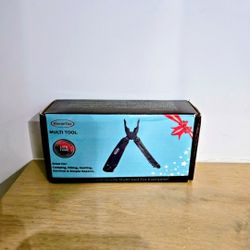 Rovertac Multi tool with Standard and long nose Pliers, Ruler, Scissors, Wire cutter, saw, screwdriver, knife, scissors 