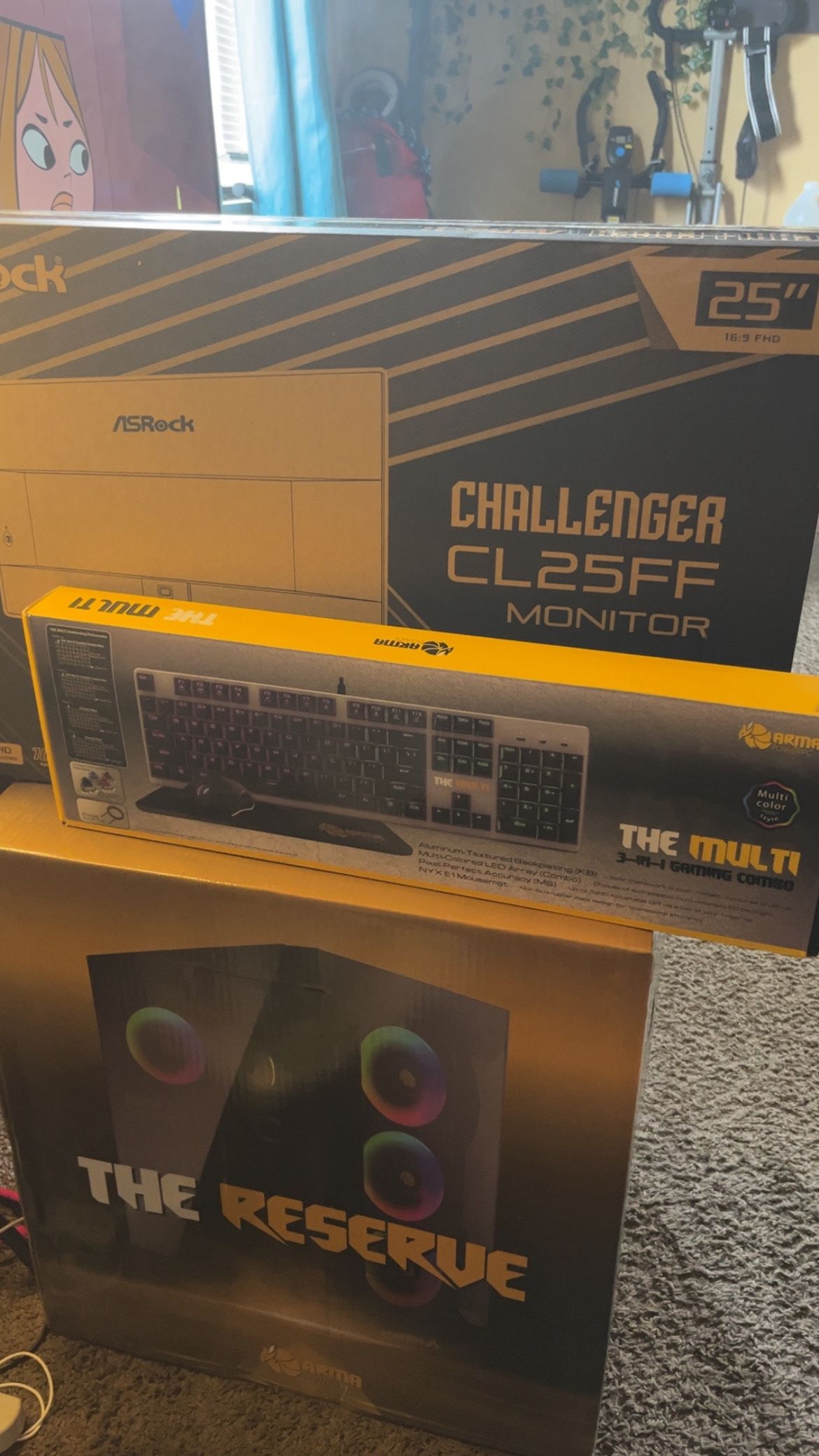 Arma Power Pc,keyboard,monitor