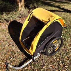 Burley Bee, Lightweight, Bike Trailer + Hitch 
