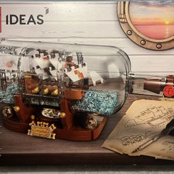 Lego Ideas Ship In a bottle 