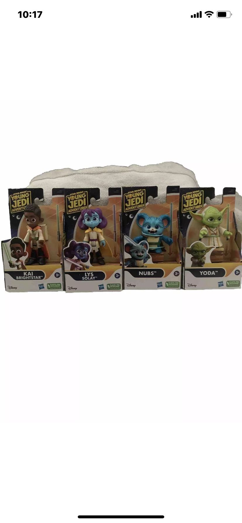 2033-STAR WARS YOUNG JEDI ACTION FIGURES