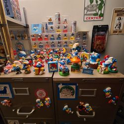 Vintage Smurfs  Lot