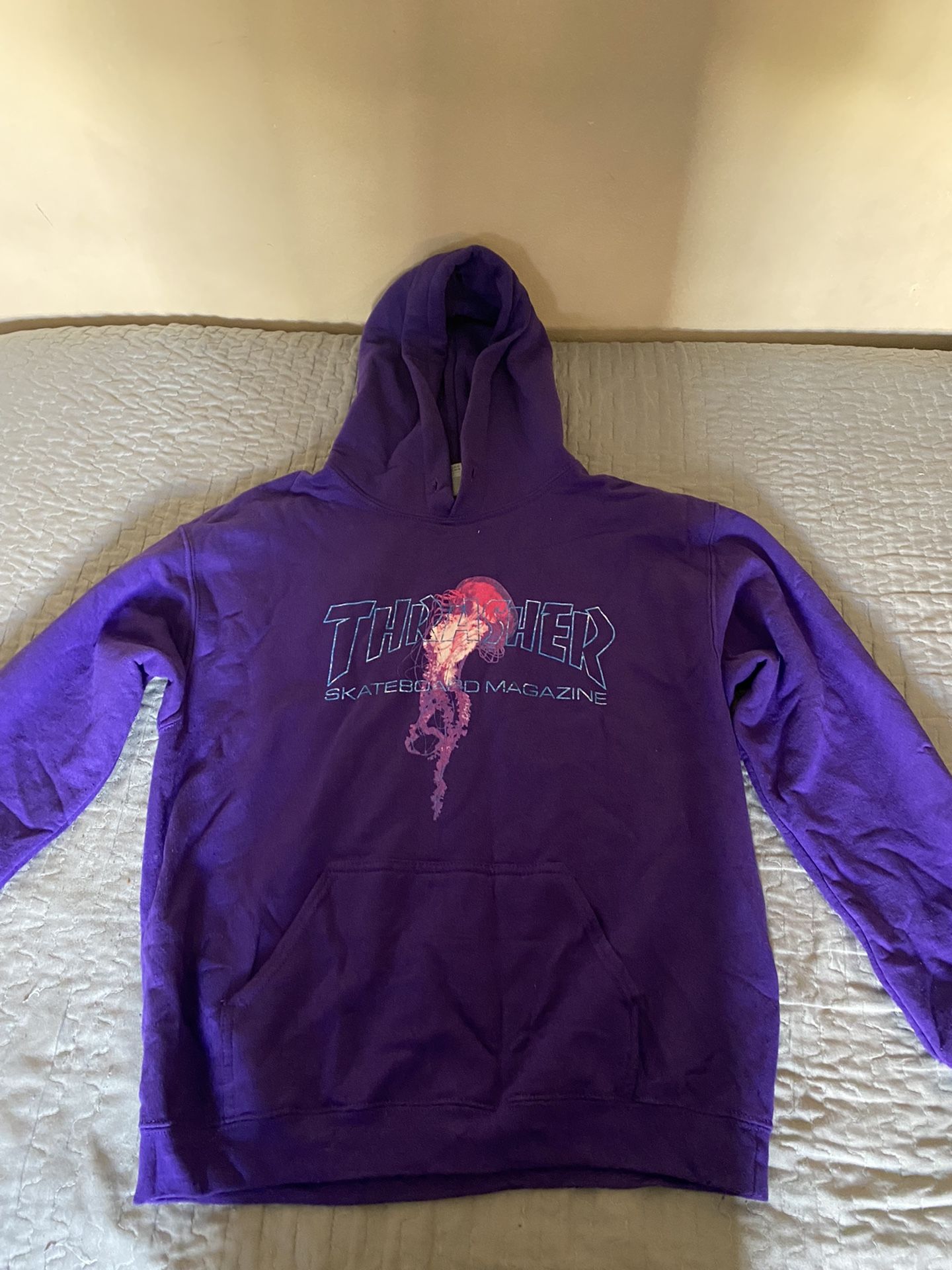 Mens Purple Thrasher Hoodie