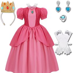 Princess Peach Halloween Costume 