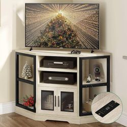 Corner TV stand Up To 50/55 Inches