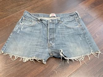 Levi’s 501 Cutoff Denim Shorts W36 1433