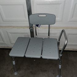 BRAND NEW! Drive Medical Plastic Tub Transfer Bench with Adjustable Backrest BRAND NEW 
