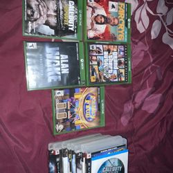 Xbox One Games And PS3 Games