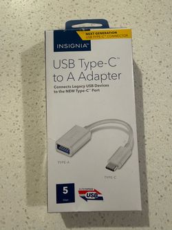 Insignia USB Type-C to A Adapter