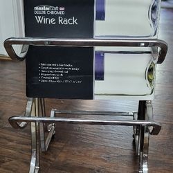 Chrome Wine Rack