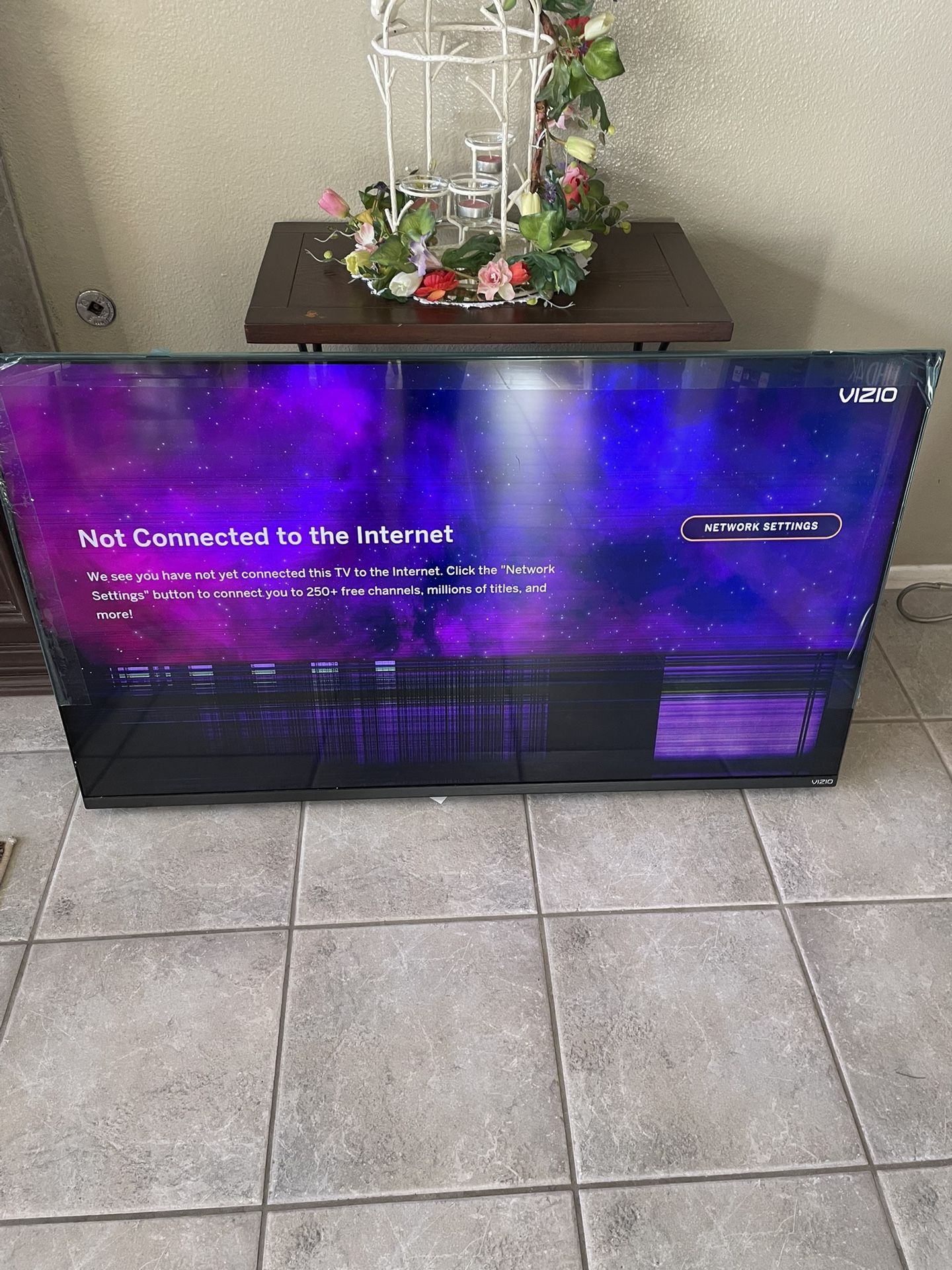 Vizio Tv 50” Brand New , But It’s A Fixer Upper